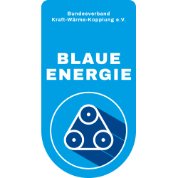 Blue energy logo