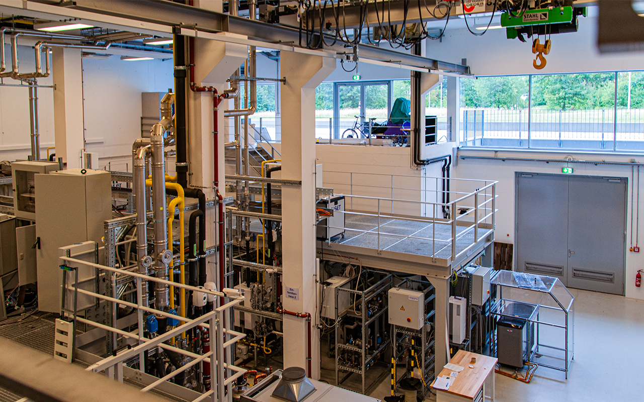 tum-technikhalle Die zentrale Technikhalle ist das Herzstück des CoSES